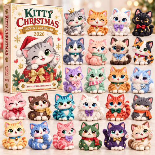 Kitty Christmas Cheer Advent Calendar 2026 GFTOHNL4048