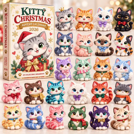 Kitty Christmas Cheer Advent Calendar 2026 GFTOHNL4048