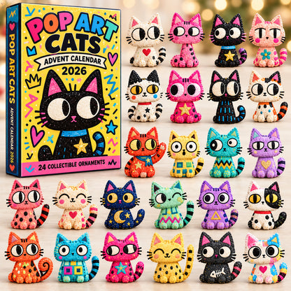 Colorful Cats Advent Calendar 2026 GFTOHNL4052