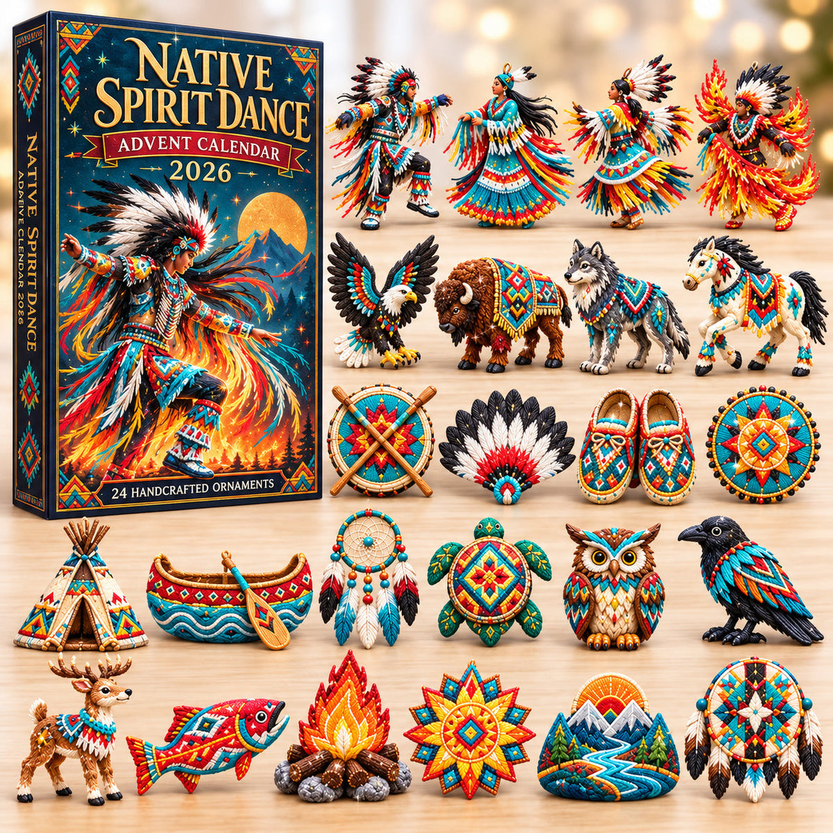 Native Spirit Dance Advent Calendar 2026 GFTOHNL4054