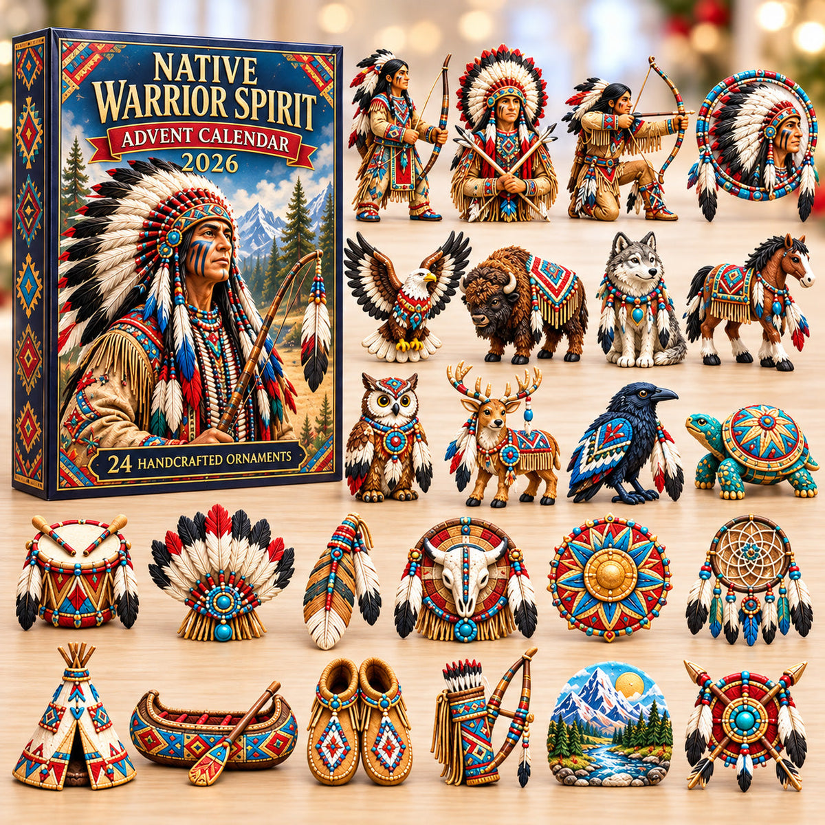 Native Warrior Heritage Advent Calendar 2026 GFTOHNL4057