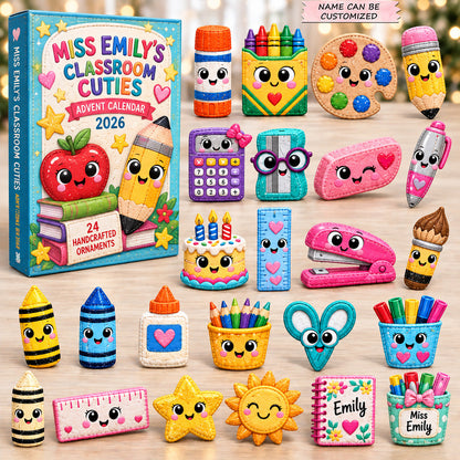Cute Classroom Friends Advent Calendar 2026 QTCUZ GFTOHNL4061
