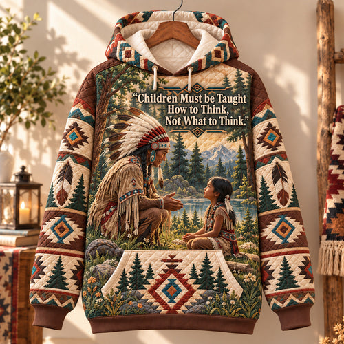 Teach Them To Think Hoodie GFTOHNL4070
