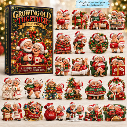 Growing Old Together Christmas Love Advent Calendar 2026 QTCUZ GFTOHNL4095