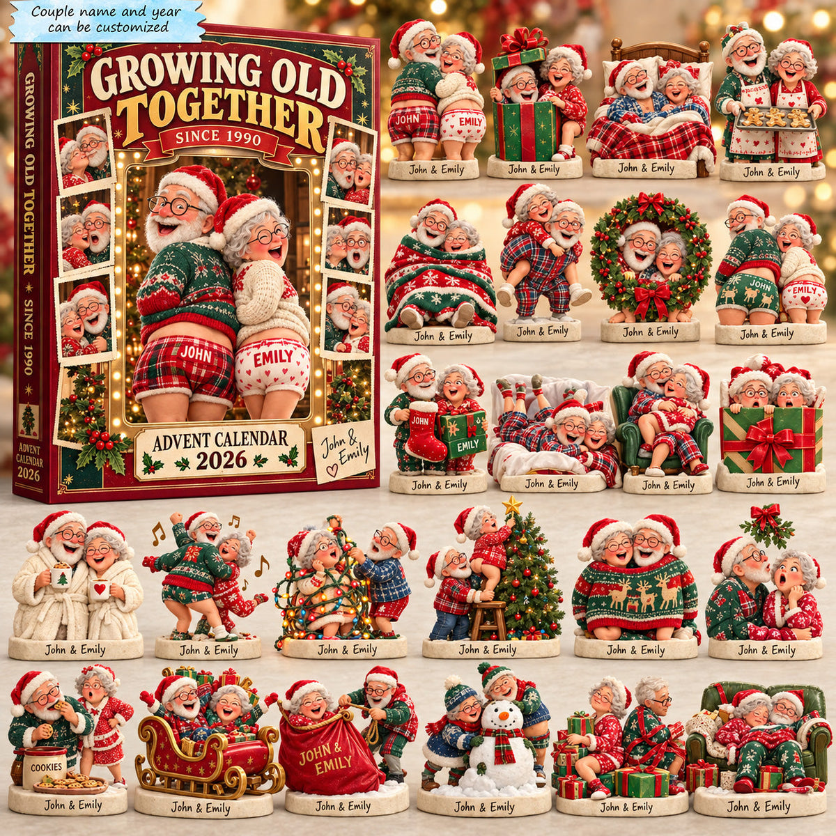 Growing Old Together Memories Advent Calendar 2026 QTCUZ GFTOHNL4096