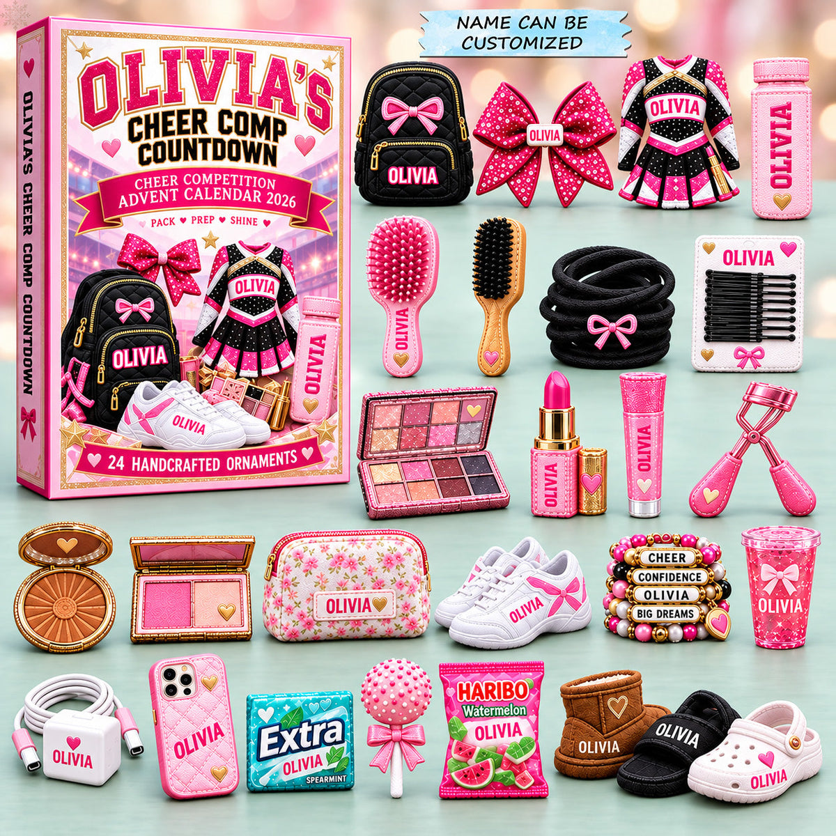 Cheer Competition Advent Calendar 2026 QTCUZ GFTOHNL4104