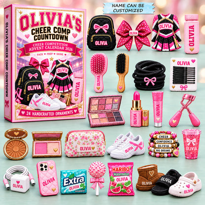 Cheer Competition Advent Calendar 2026 QTCUZ GFTOHNL4104