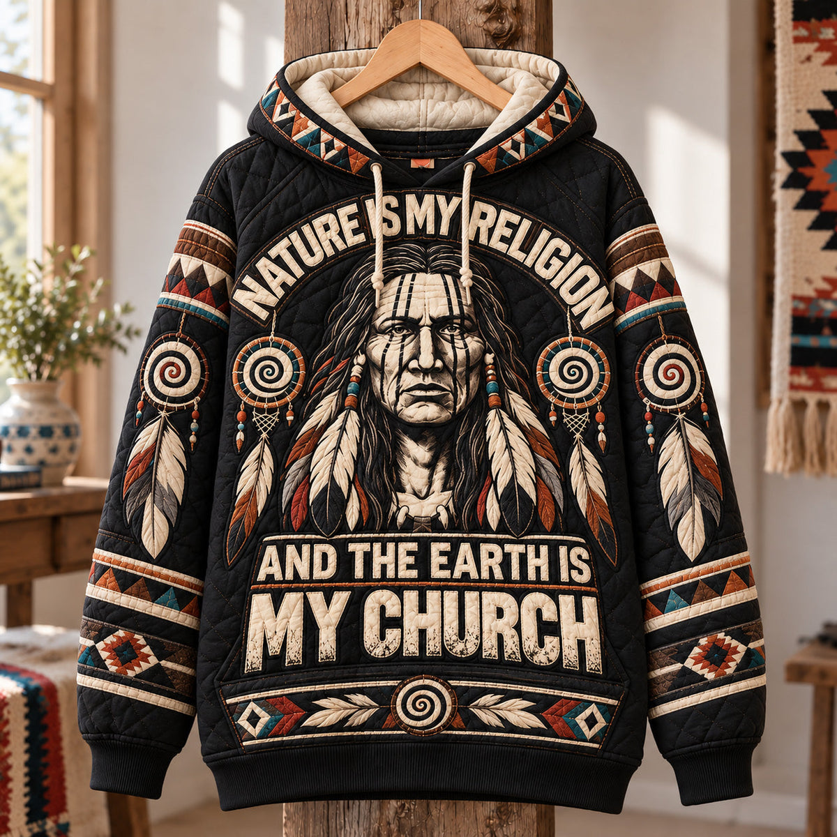 Nature Is My Religion Hoodie GFTOHNL4116