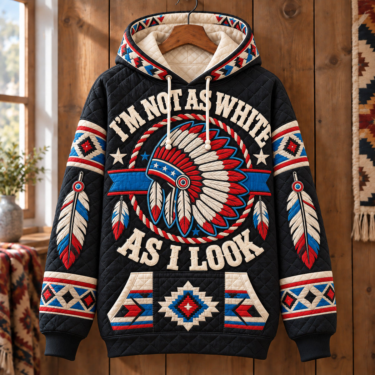 Not As White As I Look Hoodie GFTOHNL4117