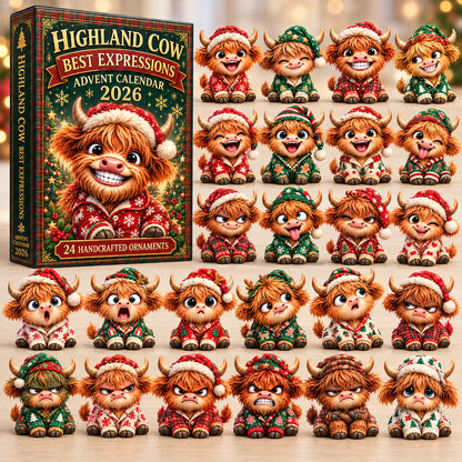 Christmas Cow Expressions Advent Calendar 2026 GFTOHNL4140