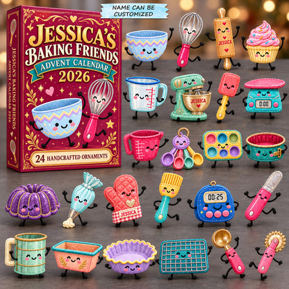 Baking Friends Advent Calendar 2026 QTCUZ GFTOHNL4188