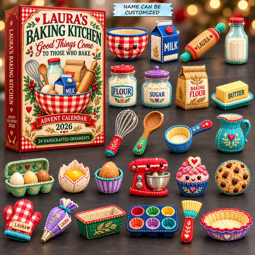 Country Baking Kitchen Advent Calendar 2026 QTCUZ GFTOHNL4191