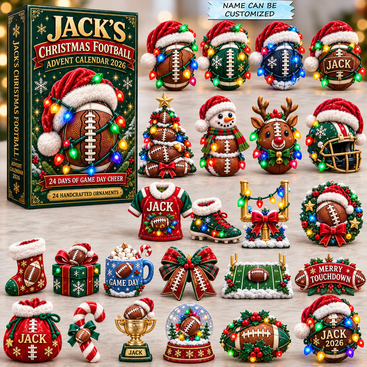 Christmas Football Magic Advent Calendar 2026 QTCUZ GFTOHNL4197