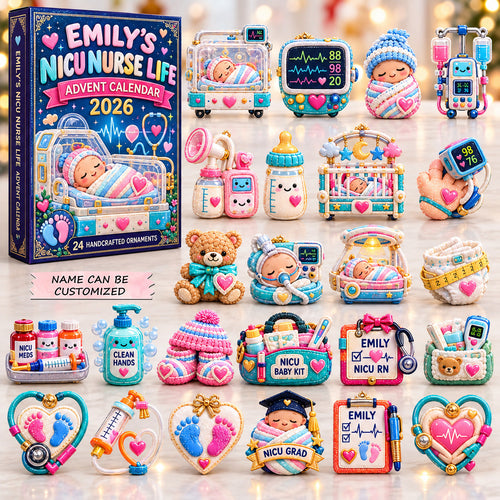 NICU Nurse Life Advent Calendar 2026 QTCUZ GFTOHNL4242