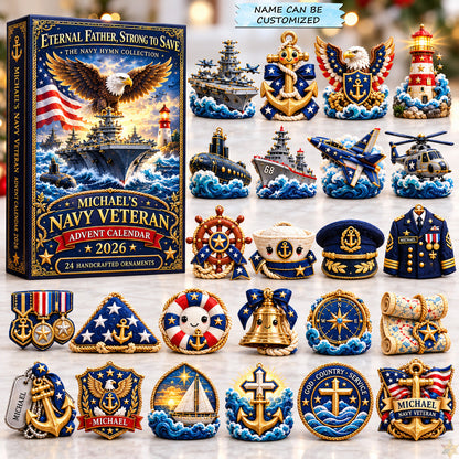 Navy Veteran Honor And Faith Advent Calendar 2026 QTCUZ GFTOHNL4247