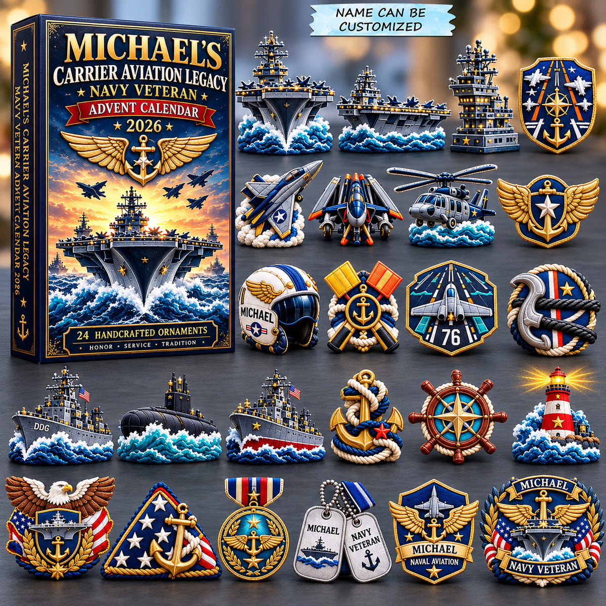 Naval Aviation Legacy Advent Calendar 2026 QTCUZ GFTOHNL4251