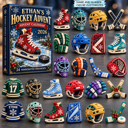 Hockey Winter Gear Advent Calendar 2026 QTCUZ GFTOHNL4292