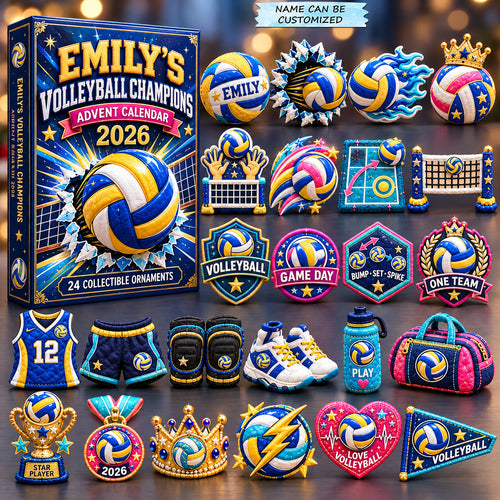 Volleyball Champions Advent Calendar 2026 QTCUZ GFTOHNL4336