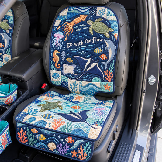 Go With The Flow Quilted Car Seat Protector GFTOHNL4382