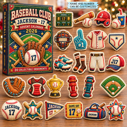 Baseball Club Advent Calendar 2026 QTCUZ GFTOHNL4421
