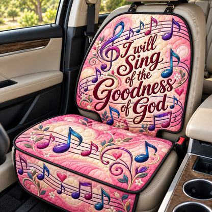 Sing Of The Goodness Of God Quilted Car Seat Protector GFTOHNL4471