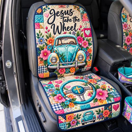 Jesus Take The Wheel Quilted Car Seat Protector GFTOHNL4477