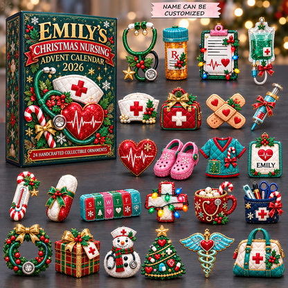 Christmas Nurse Essentials Advent Calendar 2026 QTCUZ GFTOHNL4520