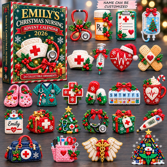 Holiday Nursing Care Advent Calendar 2026 QTCUZ GFTOHNL4521