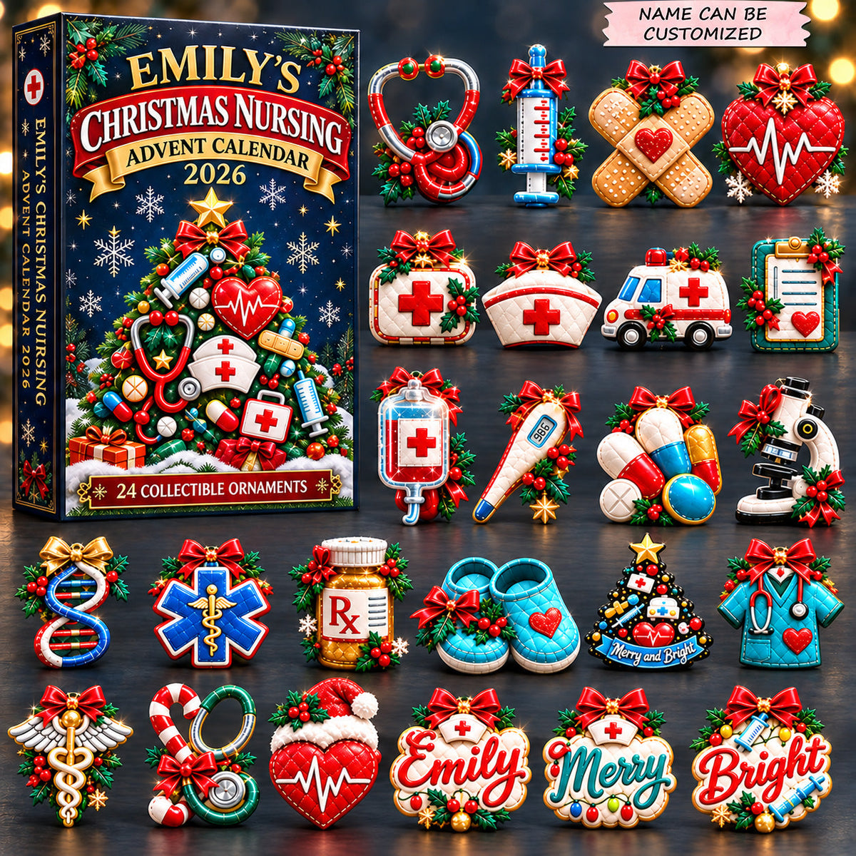 Christmas Medical Magic Advent Calendar 2026 QTCUZ GFTOHNL4522