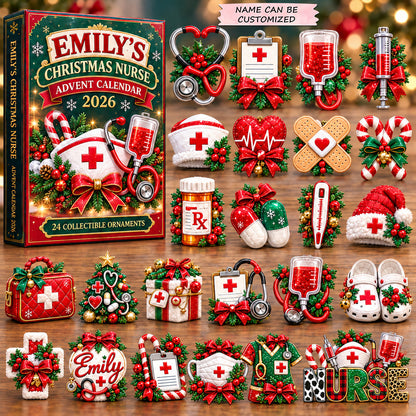 Festive Nurse Essentials Advent Calendar 2026 QTCUZ GFTOHNL4524