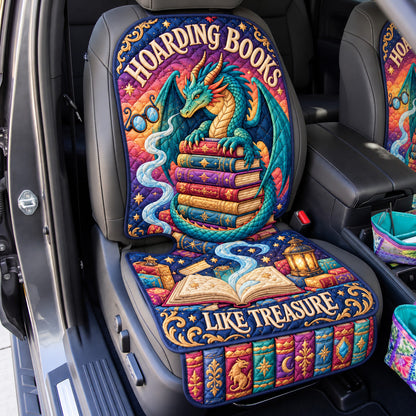 Book Hoarding Dragon Quilted Car Seat Protector GFTOHNL4626
