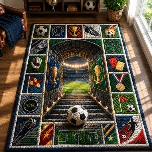 Royal Championship Medallion Stadium Area Rug GFTOHNL466