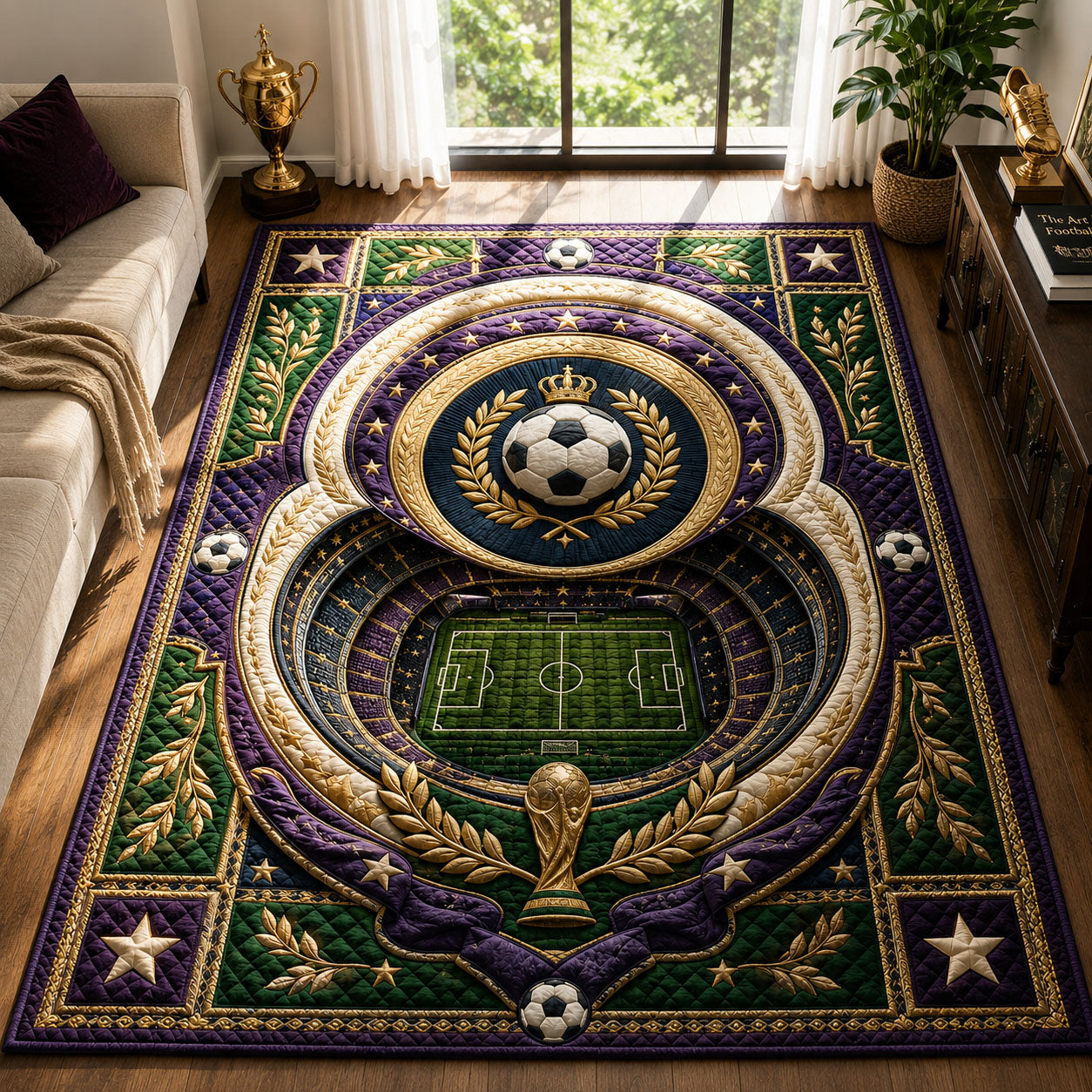 Champions Tunnel Entrance Area Rug GFTOHNL467