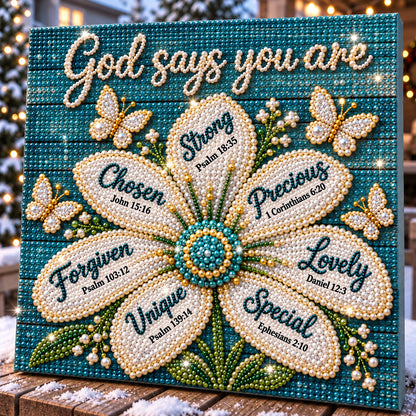 God Says You Are Special DIY Diamond Pearl Art Kit GFTOHNL5016