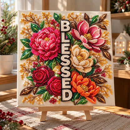 Blessed Floral Garden DIY Diamond Pearl Art Kit GFTOHNL5038