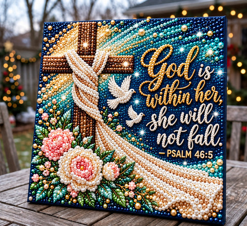 God Is Within Her DIY Diamond Pearl Art Kit GFTOHNL5039