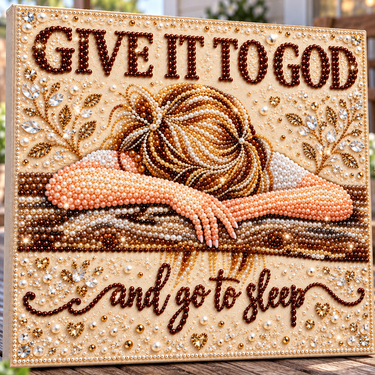 Give It To God DIY Diamond Pearl Art Kit GFTOHNL5076