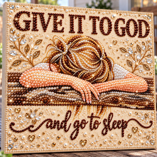 Give It To God DIY Diamond Pearl Art Kit GFTOHNL5076