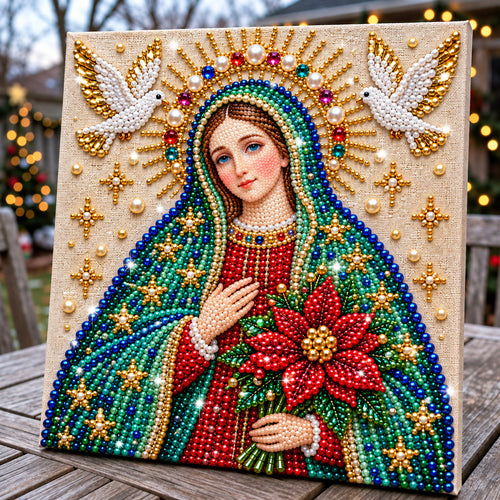 Our Lady Of Guadalupe DIY Diamond Pearl Art Kit GFTOHNL5121