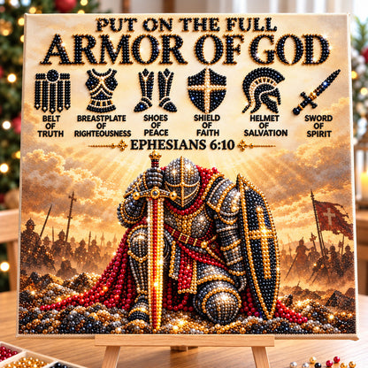 Warrior Of Faith DIY Diamond Pearl Art Kit GFTOHNL5157