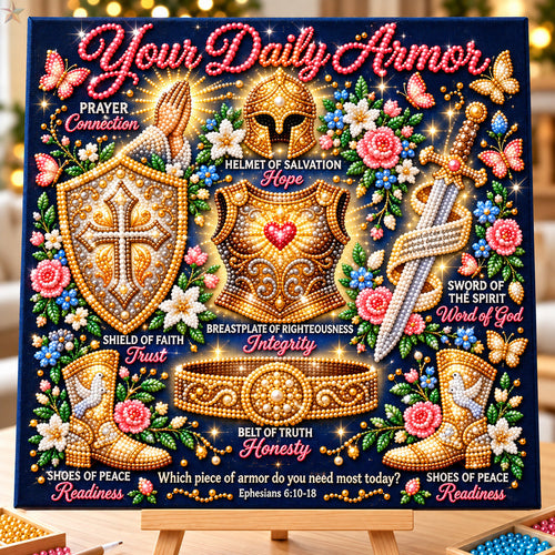 Your Daily Armor DIY Diamond Pearl Art Kit GFTOHNL5161