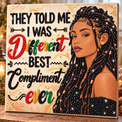 Different Best Confident Melanin Queen DIY Diamond Pearl Art Kit GFTOHNL5188