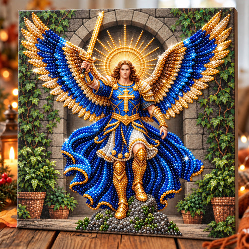 Saint Michael DIY Diamond Pearl Art Kit GFTOHNL5190