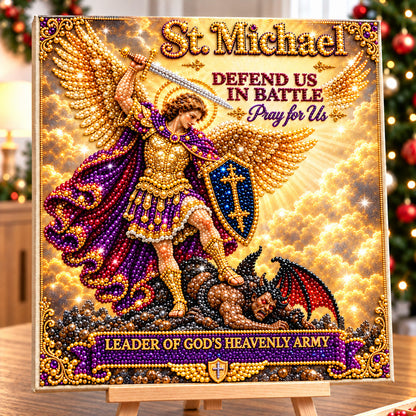 Saint Michael Warrior DIY Diamond Pearl Art Kit GFTOHNL5192