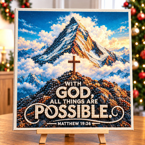 With God Possible DIY Diamond Pearl Art Kit GFTOHNL5198