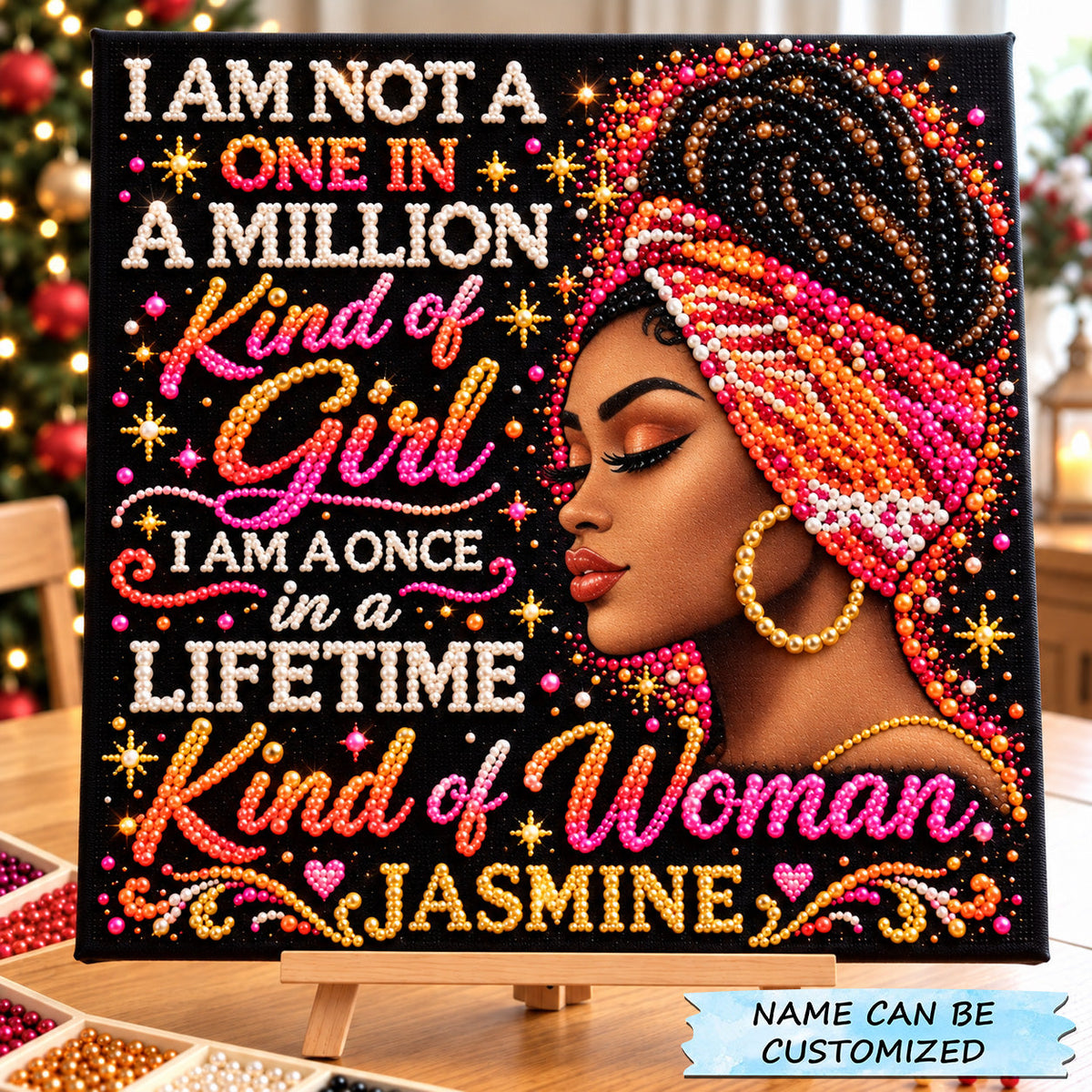 One In A Million Kind Of Woman DIY Diamond Pearl Art Kit QTCUZ GFTOHNL5237