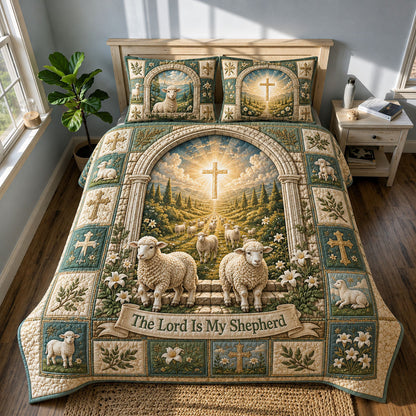 Shepherds Gate 3-Piece Quilted Bedding Set GFTOHNL528