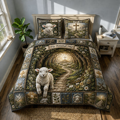 He Found Me 3-Piece Quilted Bedding Set GFTOHNL529