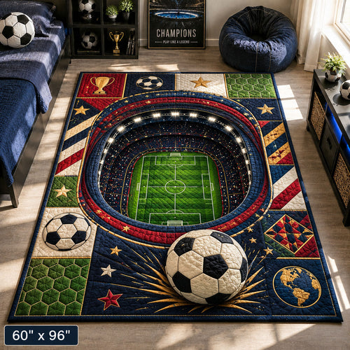 Champions Arena Football Area Rug GFTOHNL671