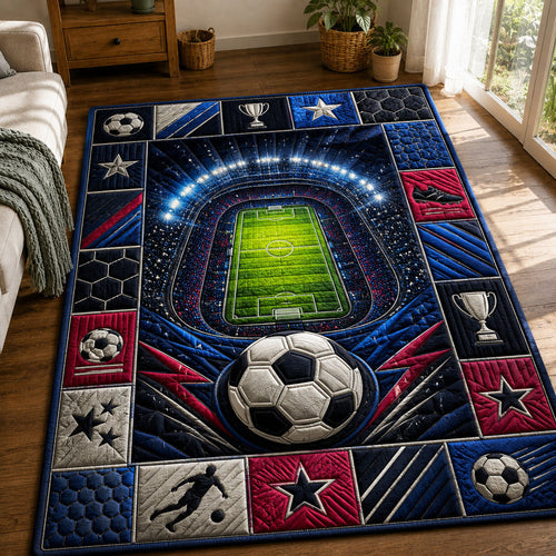 Midnight Football Legends Area Rug GFTOHNL673
